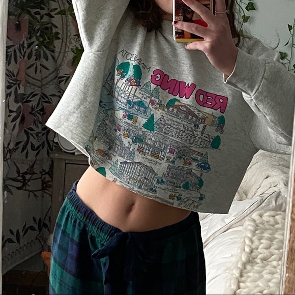 Cropped crew neck - Picture 4 of 9